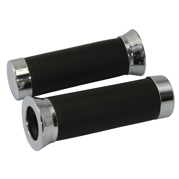 Bike It Bike it grips foam and chrome 22mm
